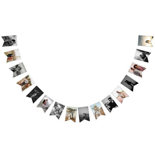 Engagement Party Decor Personalised Photo Banner (All)