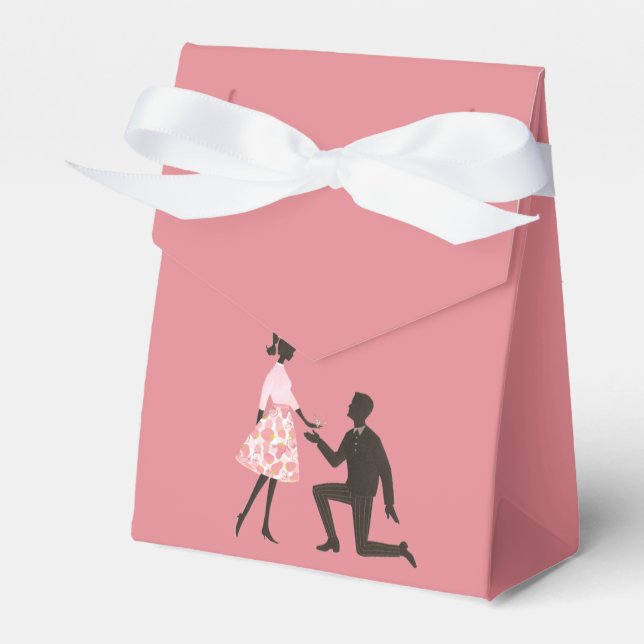 Engagement Party Favour Box (Front Side)