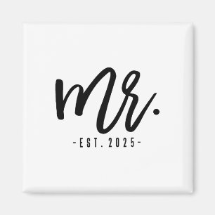 Engagement Party Husband And Wife Matching Couple  Magnet