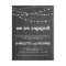 Engagement party invitation chalkboard and lights