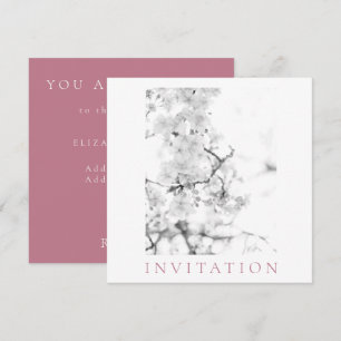 ENGAGEMENT PARTY INVITATION : CHERRY BLOSSOM