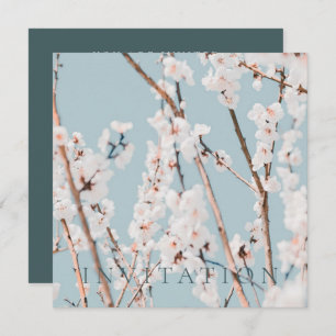 ENGAGEMENT PARTY INVITATION : PLUM BLOSSOM 