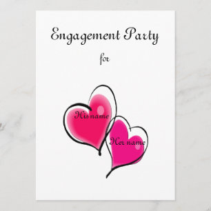 Engagement Party Invitation Template