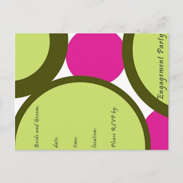 Engagement Party Invitations (Front)