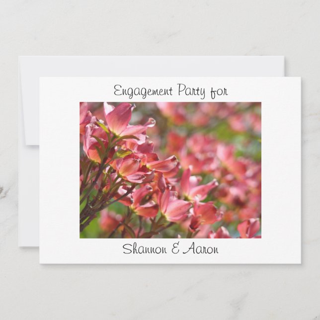 Engagement Party! Invitations for Bride Groom (Front)