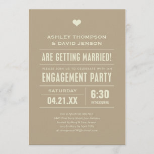 Engagement Party Invites