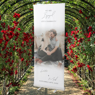 Engagement Party Photo Welcome Sign