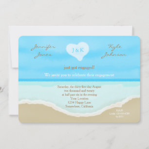 Engagement Party Watercolor Invitation