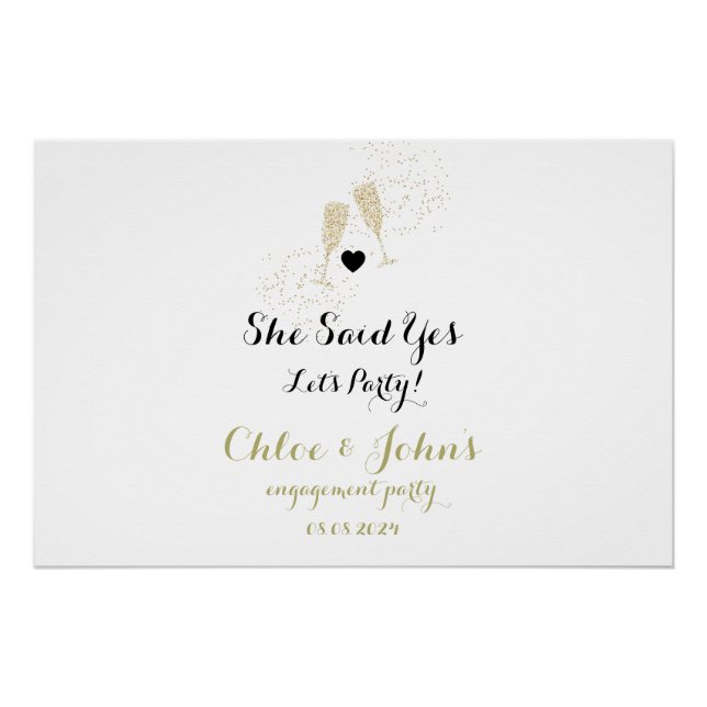 engagement party welcome sign, boho welcome sign  (Front)