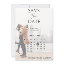 Engagement Photo Inspired Save The Date 