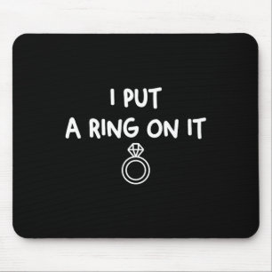 Engagement Proposal Boyfriend To Fiance Future Hus Mouse Mat