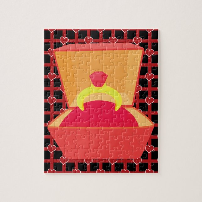 Engagement Ring Jigsaw Puzzle (Vertical)