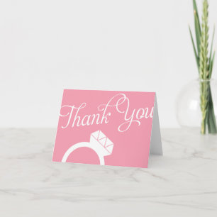 Engagement Ring Thank You Cards