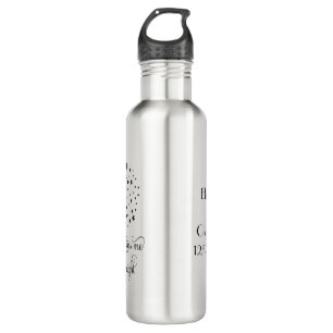 Engagement Wedding Gift for Couples Always Kiss Me 710 Ml Water Bottle