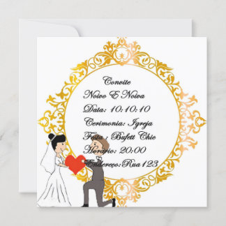 engagement wedding invitation