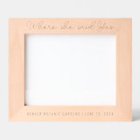 Engagement Wedding Where She Said Yes Custom Text