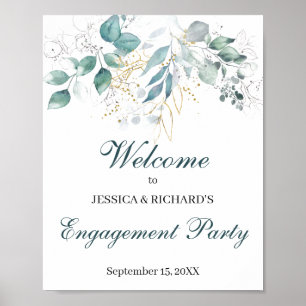 Engagement Welcome Poster Sign
