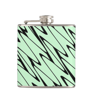 Engaging Mint Green Dynamic Hip Flask