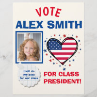 Engaging Vote for Class President: Election