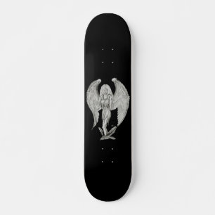Engel - Black and white design Skateboard