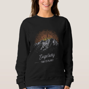 Engelberg Mountains Switzerland Hiking Outdoors Vi Sweatshirt