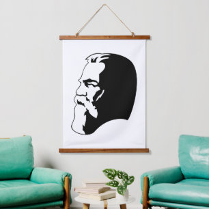 Engels, Communism, Socialism, Soviet Union Hanging Tapestry