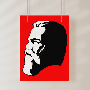 Engels, Communism, Socialism, Soviet Union Photo Print