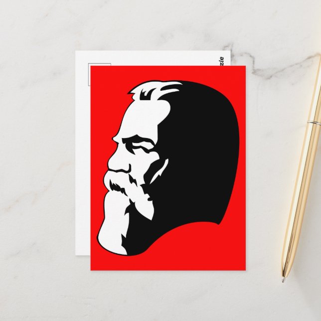 Engels, Communism, Socialism, Soviet Union Postcard (Front/Back In Situ)