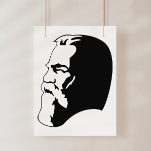 Engels, Communism, Socialism, Soviet Union Poster