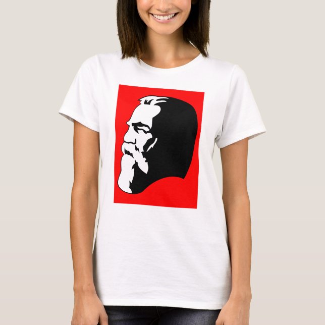 Engels, Communism, Socialism, Soviet Union T-Shirt (Front)