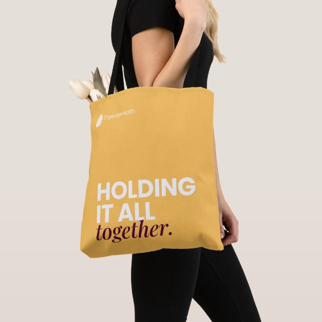 EngenderHealth: Let's Do Something - Tote Bag (Close Up)