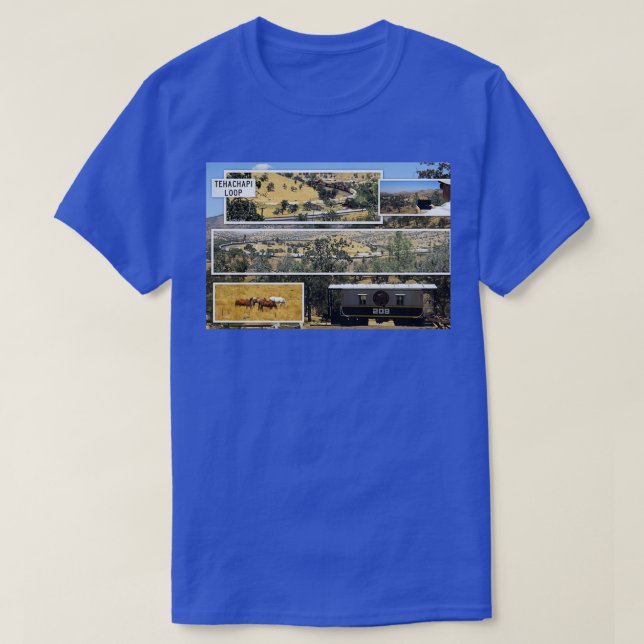 Engeneering MarvelThe Tehachapi Loop 1 T-Shirt (Design Front)