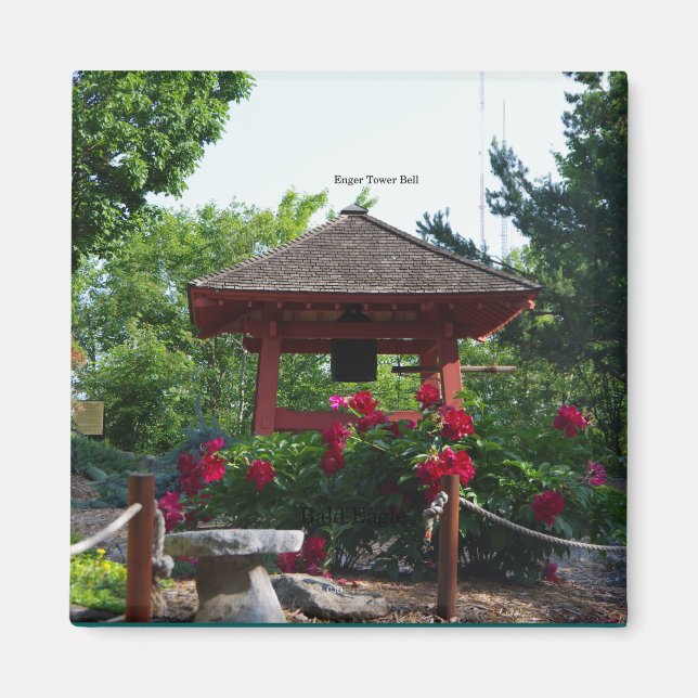 Enger Tower Bell magnet (Front)