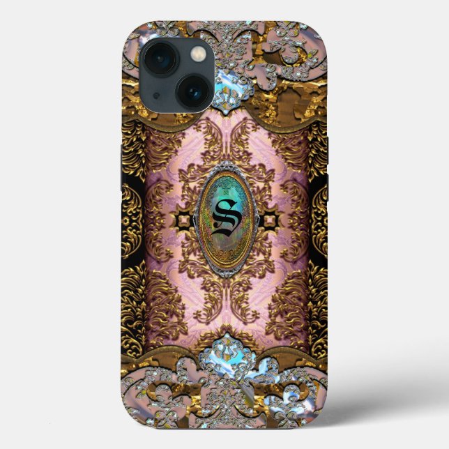 Enghelryste Elegant French Monogram VII2  Case-Mate iPhone Case (Back)