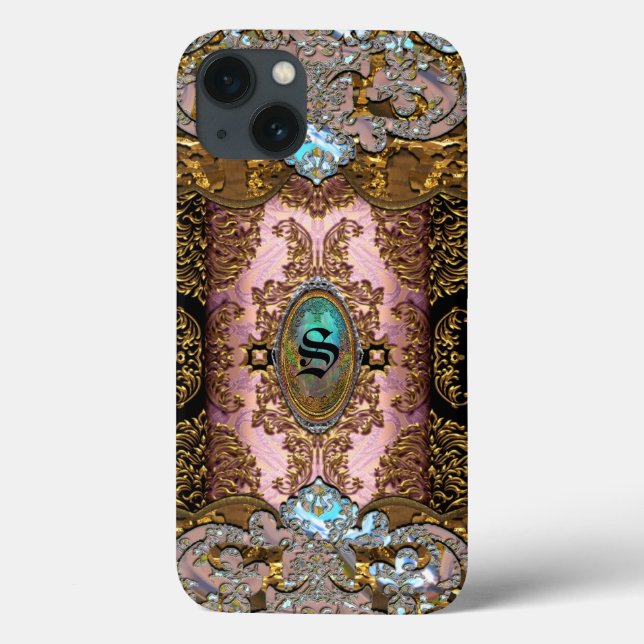 Enghelryste French Monogram X Case-Mate iPhone Case (Back)