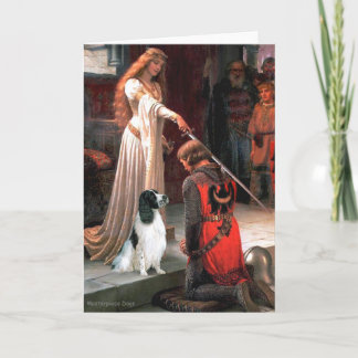 Engilsh Springer 7 - The Accolade Card