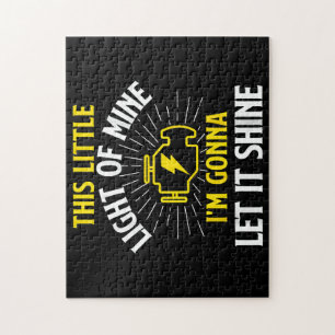 Engine Control Light - Car Guy Auto Mechanic Jigsaw Puzzle