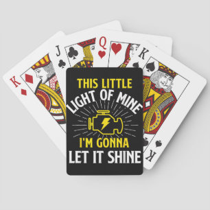 Engine Control Light - Car Guy Auto Mechanic Playing Cards