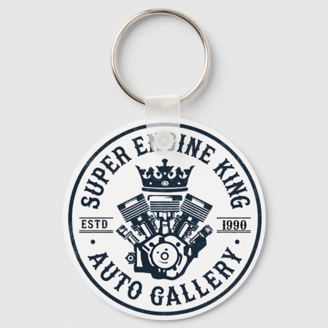 Engine king key ring (Front)