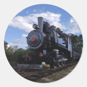 Engine Number 2 Classic Round Sticker