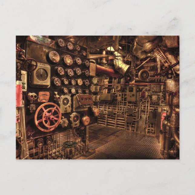 engine room postcard (Front)