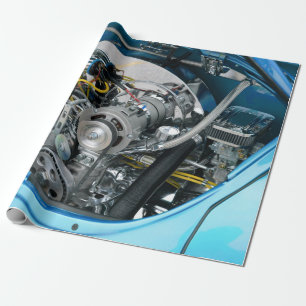 Engine Wrapping Paper