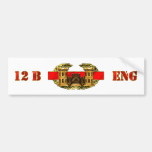 ENGINEER 12B BUMPER STICKER