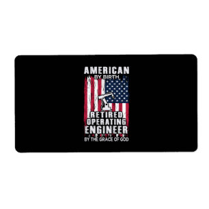 Engineer American Retired Operating Engineer