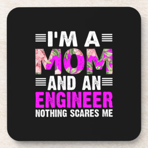 Engineer Art A Mum And An Engineer Coaster