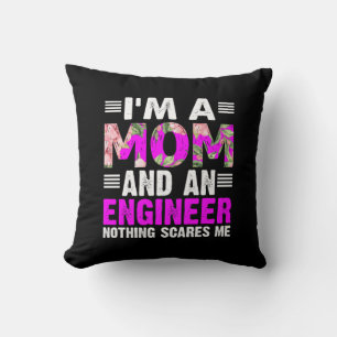 Engineer Art A Mum And An Engineer Cushion