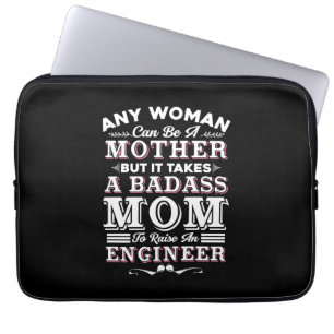Engineer Art A Mum To Raise An Engineer Laptop Sleeve