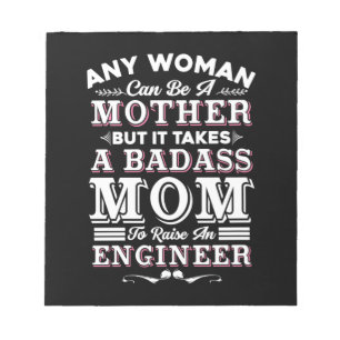 Engineer Art A Mum To Raise An Engineer Notepad