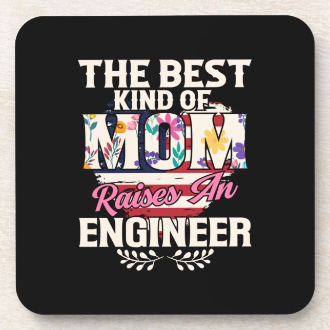 Engineer Art The Best Kind Of Raises An Engineer Coaster (Front)