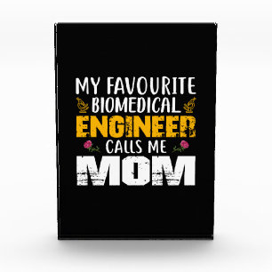 Engineer Biomedical Engineer Calls Me Mum Photo Block